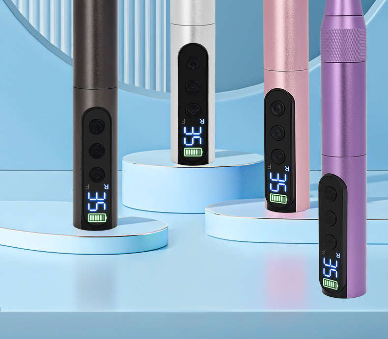 跨境爆款充电式蓄电款便捷式美甲打磨机笔试美甲卸甲机美甲店专用详情2