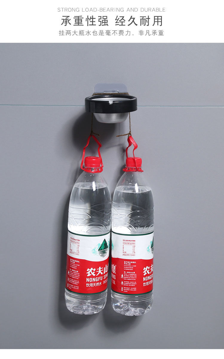 挂壁式厕所专用烟灰缸简易现代免打孔分体式烟灰缸详情4