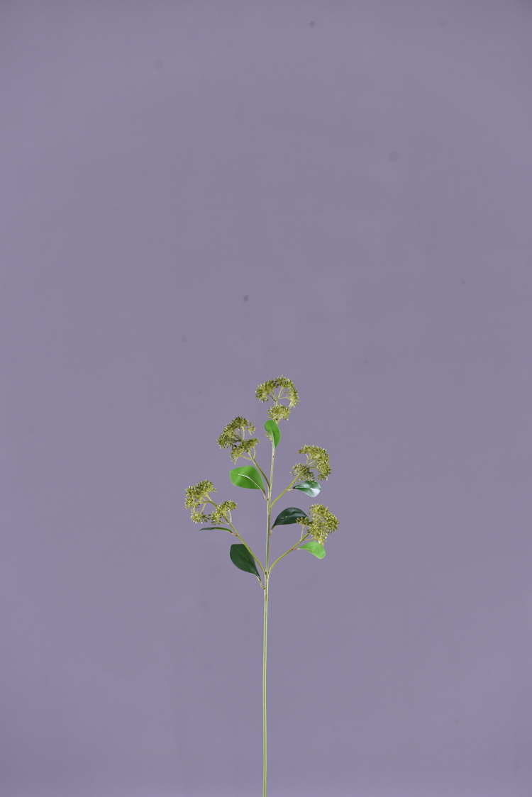 Artificial flower bouquets, flower arrangements, green plants, Dingding grass, artificial flowers, living room ornaments, decorative items, plastic flowers, photography props, silk flowers, artificial plants pic 29