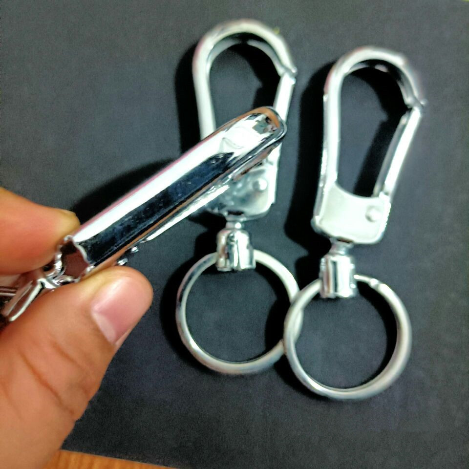 Metal stainless keychains, thickened keychains, steel keychains, pendants, accessories, 1 yuan, 2 yuan, free gifts, wholesale gifts pic 2