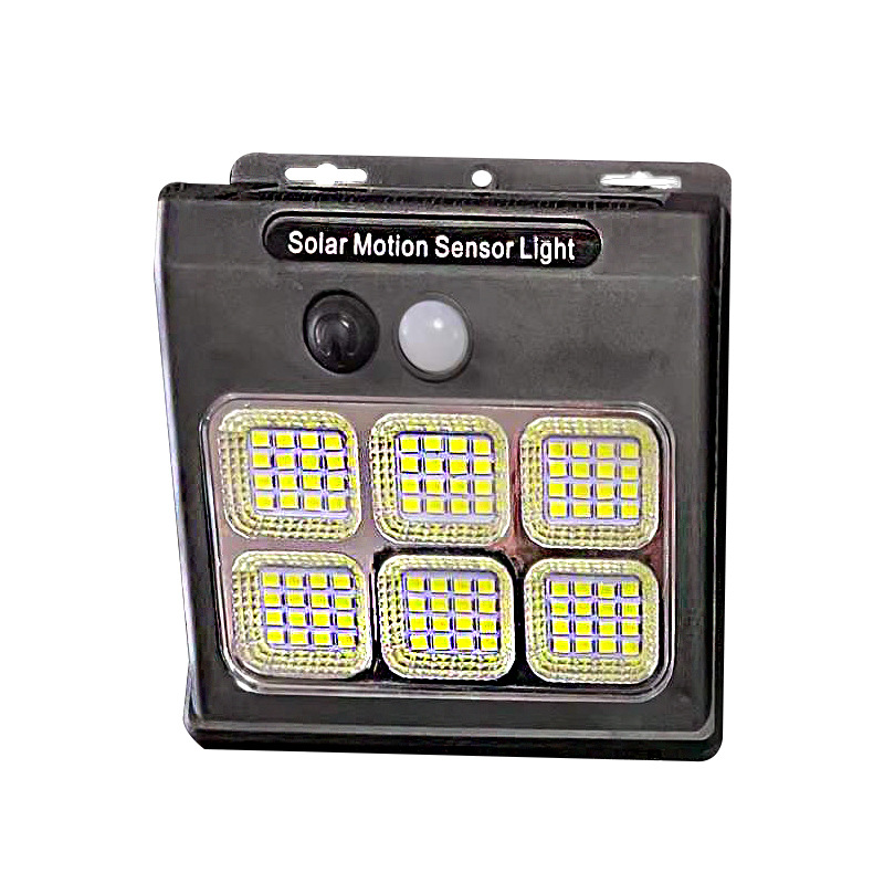 Outdoor courtyard lamps, wall lamps, outdoor fences, courtyard household street lamps, COB human body sensor solar charging wall lamps pic 4