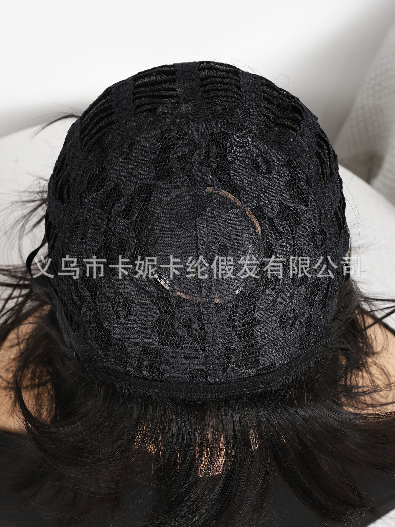 Peluca para mujeres nuevo estilo bobo corto de ocho letras flequilla mecanismo fibra química estilo de peinado falso en stock al por mayor NK0033 pic 9