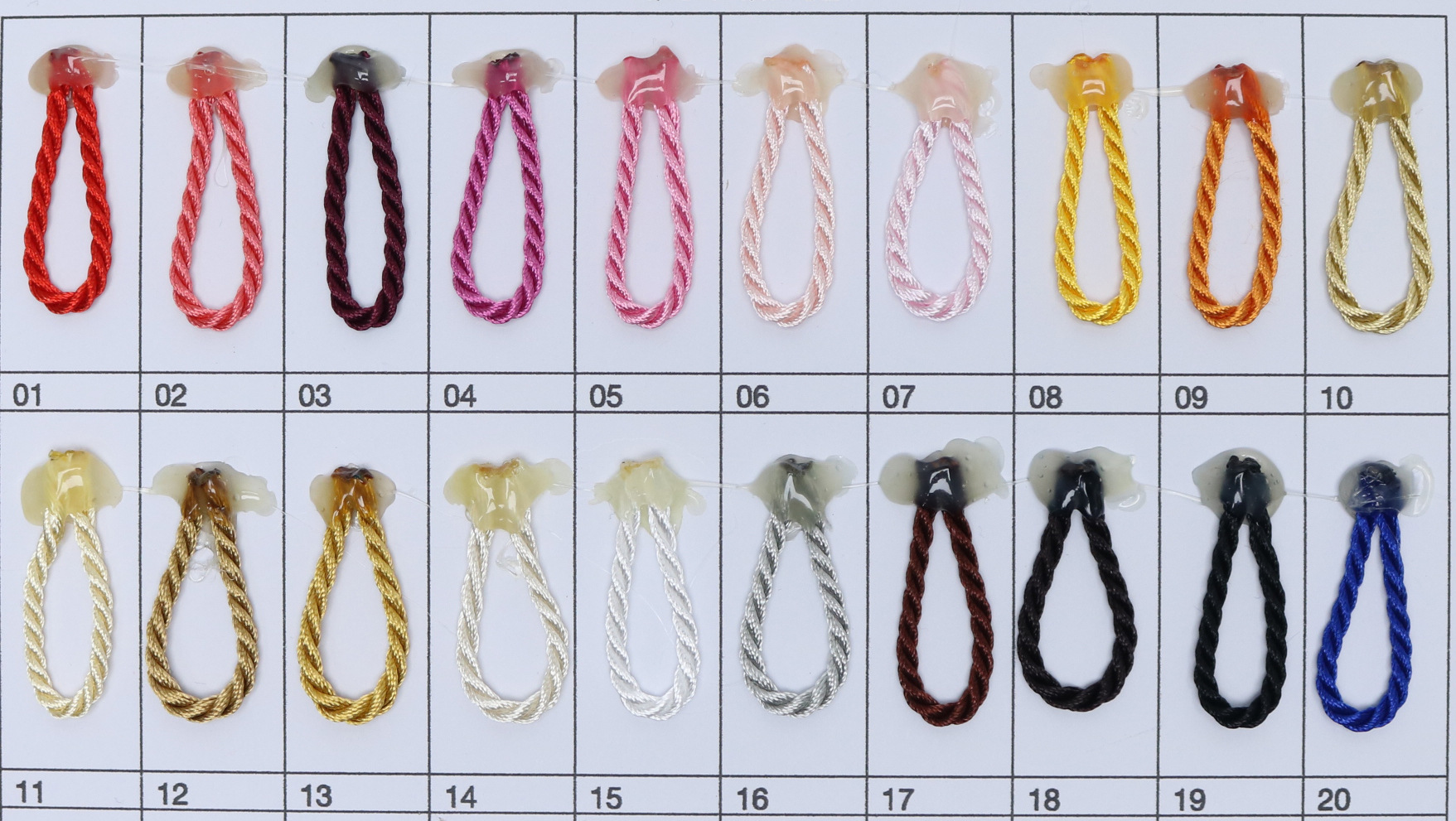 Wanshun band high-density 5mm polyester three-strand rope tassel drawstring pocket bracelet, 3mm colored binding rope, 1-5mm multi-size rope pic 8