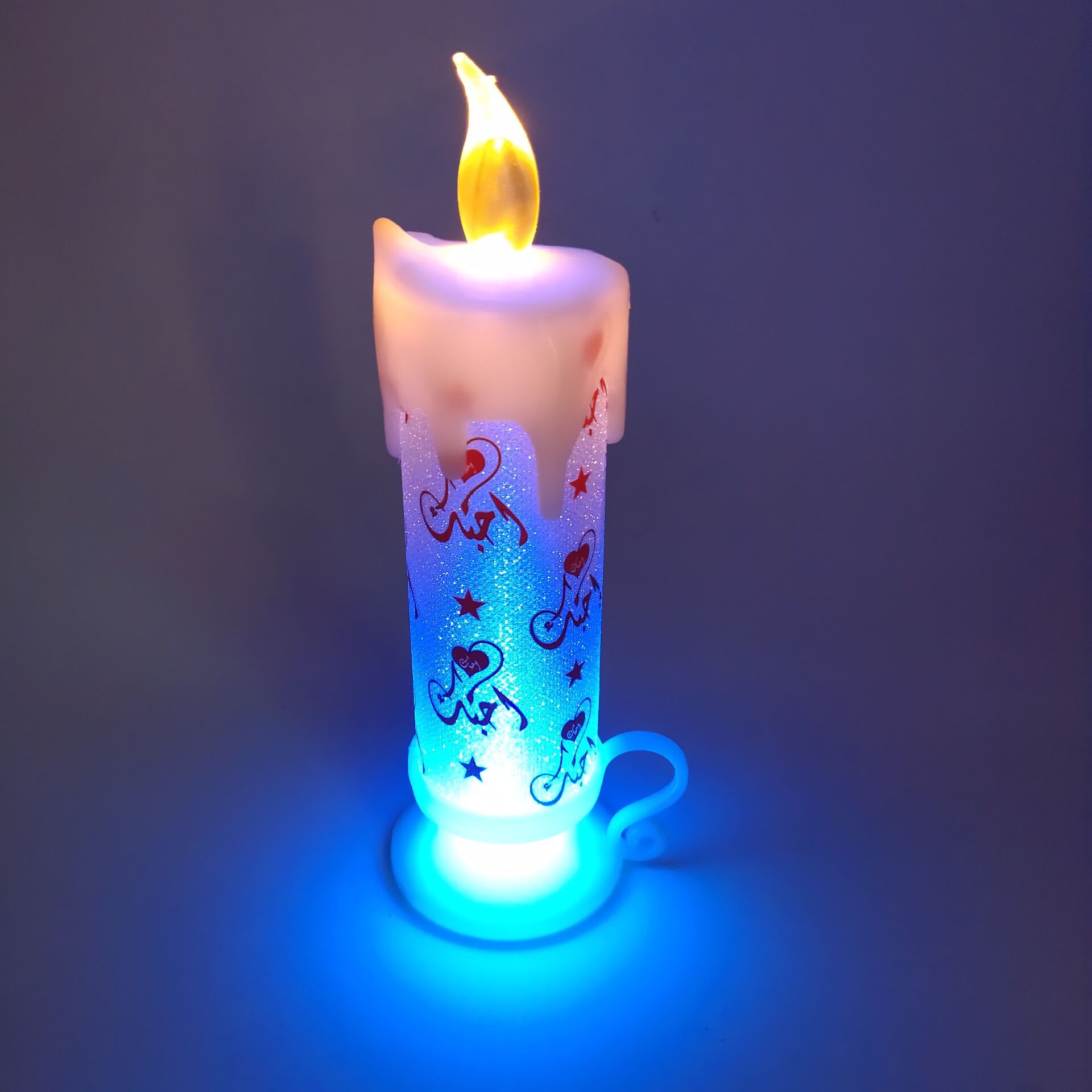Luminous electronic simulation candles, creative bar and KTV scene decoration, restaurant ornaments and ornaments, festival gifts and presents pic 3