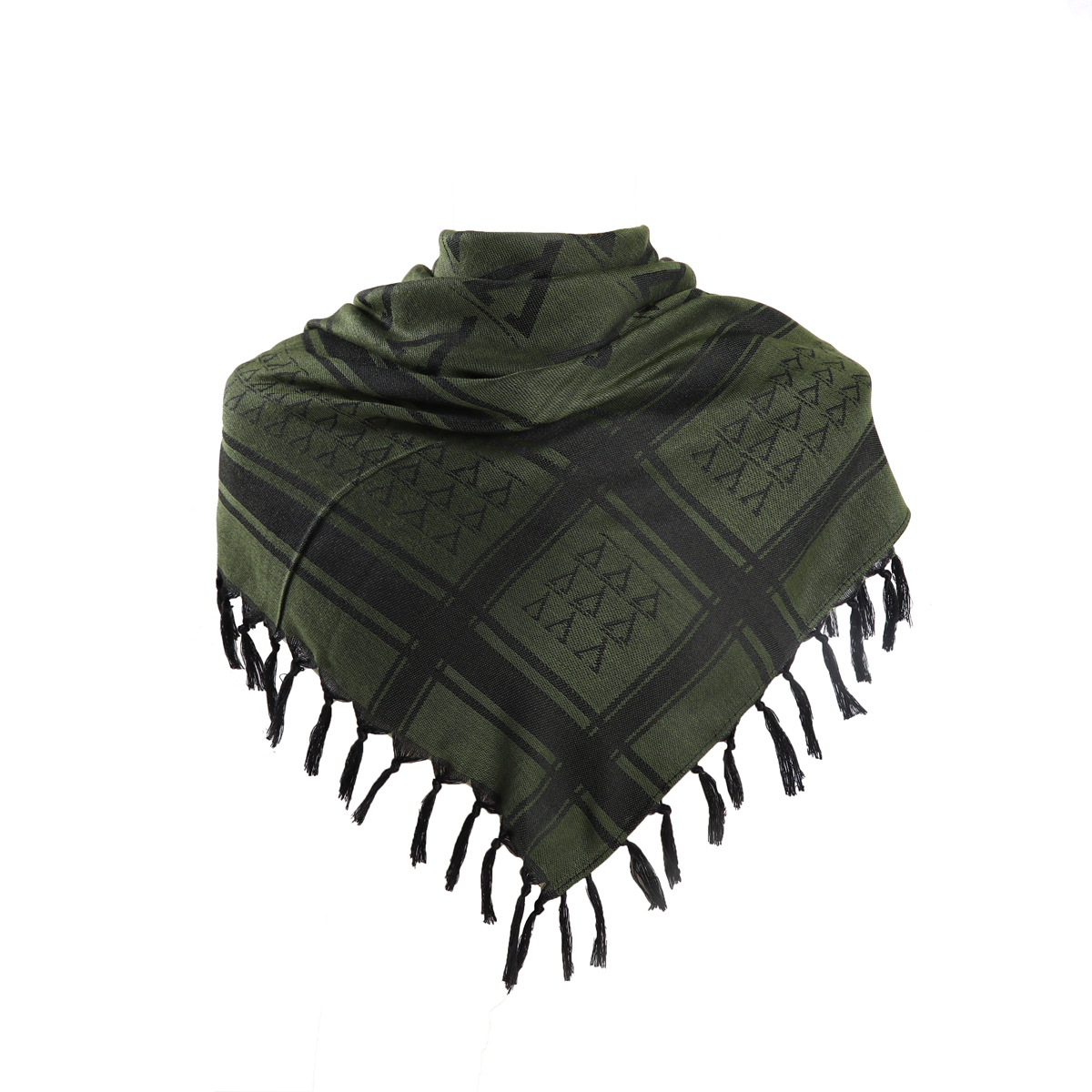 Special forces thickened scarves, outdoor free and versatile camouflage headscarves, shawls, Arabian square scarves, magic outdoor pic 5