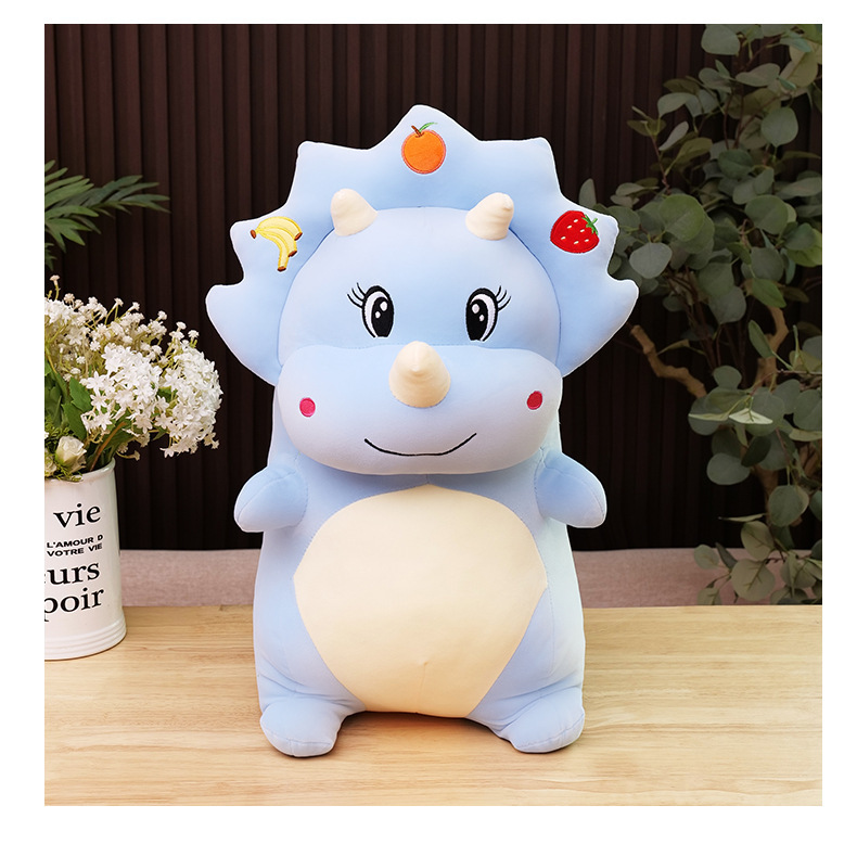 Cartoon Triceratops throw blanket, cute dinosaur animal air conditioner quilt, plush toy, Shapi dog doll, logo pic 12