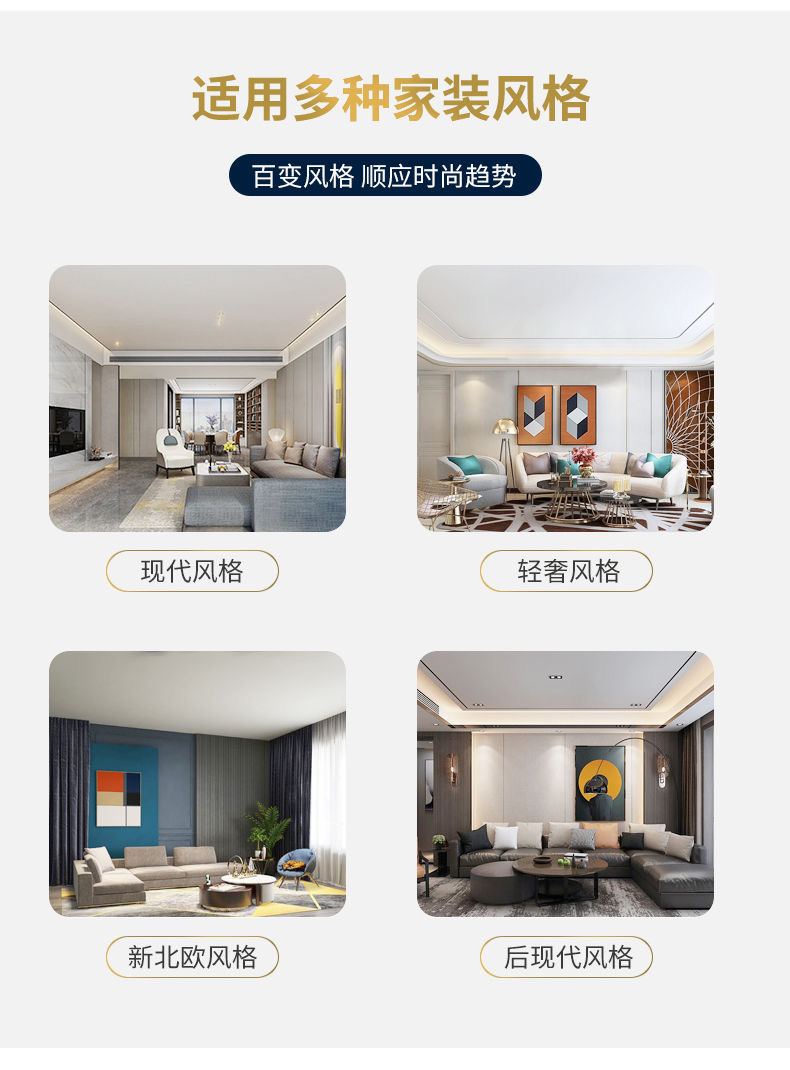 新款欧式客厅吊灯轻奢水晶灯美式大厅客厅灯家用简约餐厅卧室灯具详情3