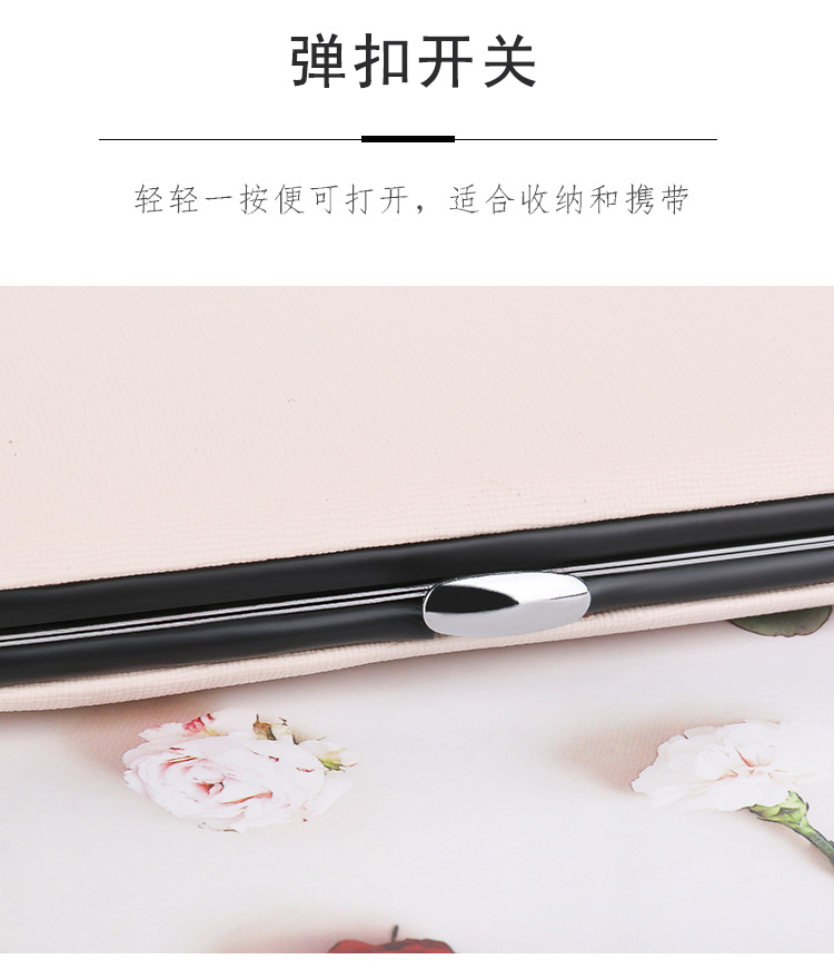 Nail clipper set, rose gold 7-piece gift nail tool, double-edge sharpened, sharp and durable nail clipper set pic 9