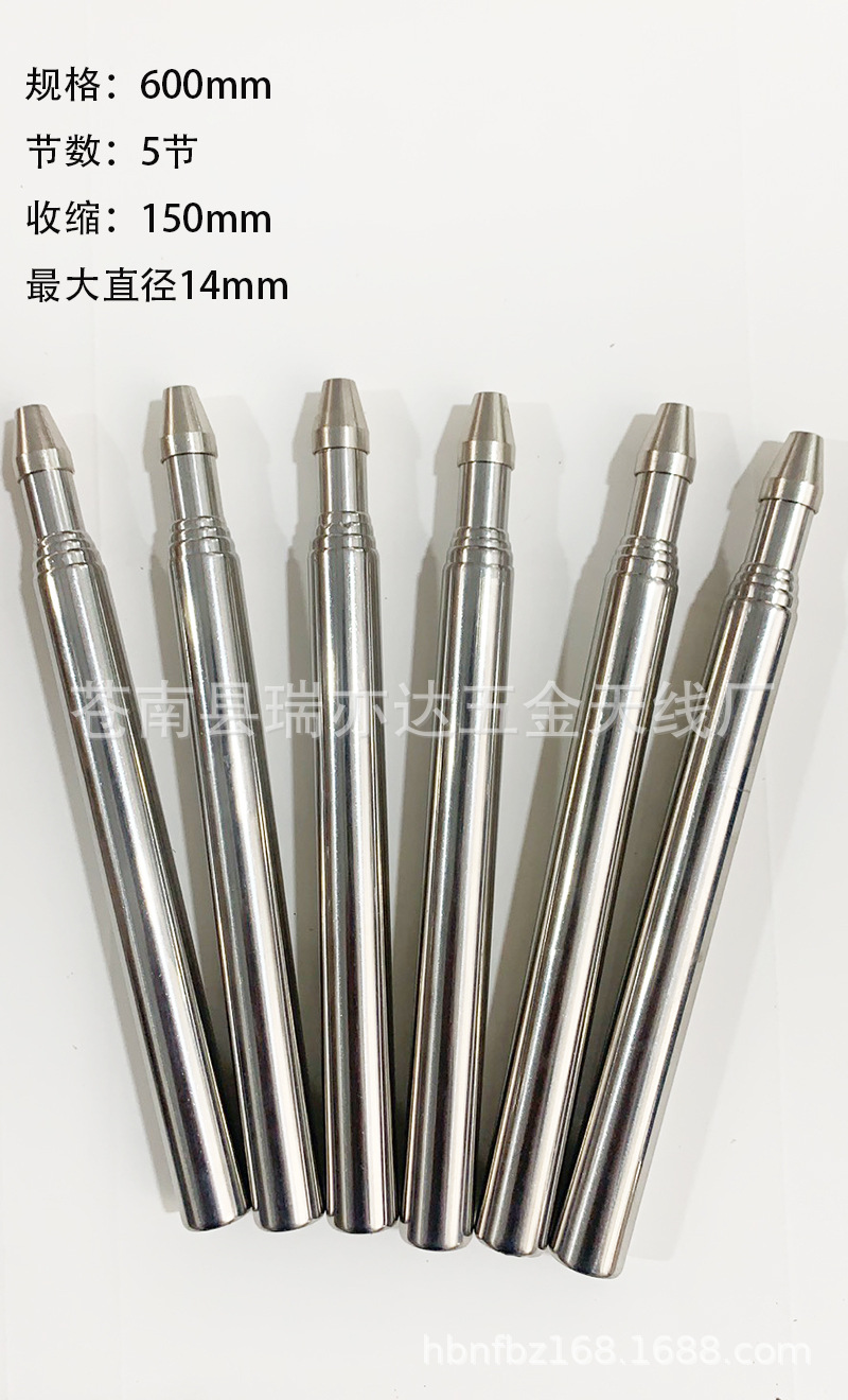 Pocket Bellow fire blower, stainless steel telescopic fire blower, fire rod, fire blower pipe, camping and cooking tools pic 8