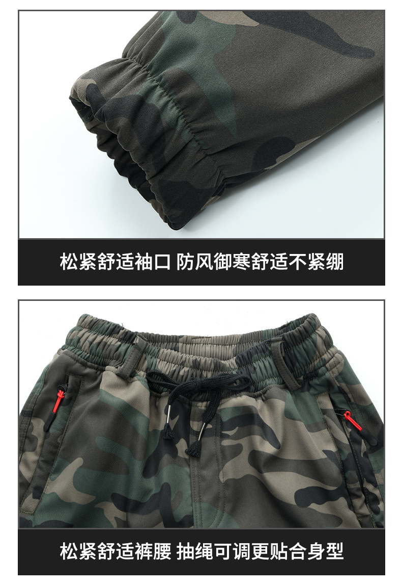 冬季工作服棉衣加绒加厚棉袄套装耐磨迷彩大衣劳保工作服北极厚绒详情21