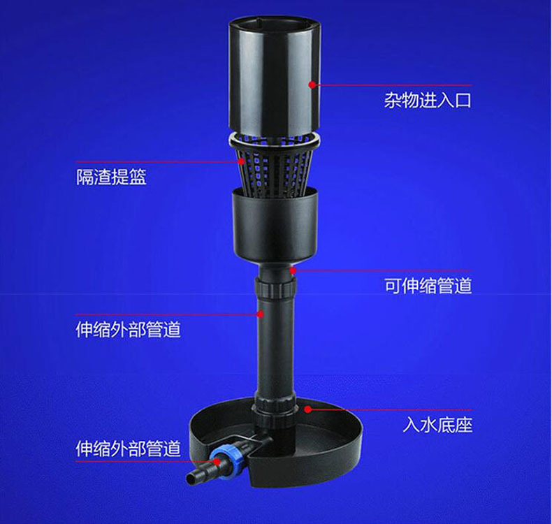 CSP grid pond fish pond surface cleaning equipment, pond leaf collector, water surface skimmer, dirt remover, oil film remover pic 9