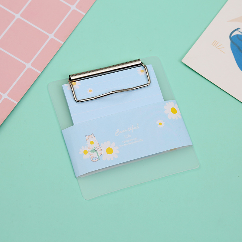 Sticky note paper, small Daisy board, clip-on sticky notes, cute cartoon sticky note book, simple student note-taking sticky note customization pic 5