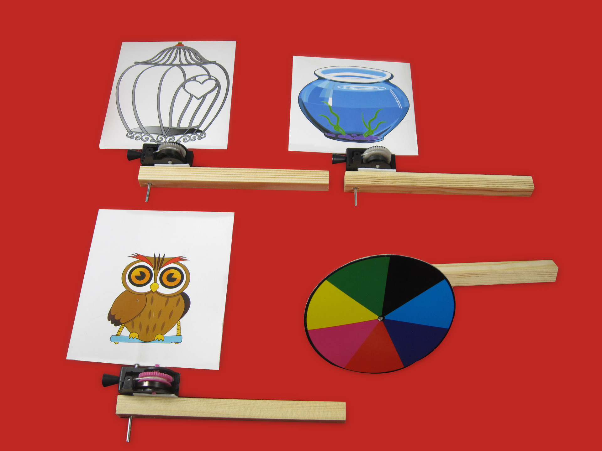 Science Experiment Set: Caged Bird, Zhiyi Technology Small Craft Toy, Competitive Game, Visual Pause - Entering the cage pic 12