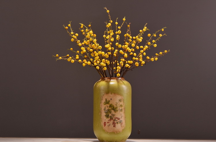 Artificial rosehip, artificial plant fruit, berry, American decorative floral arrangement materials, photography props pic 41