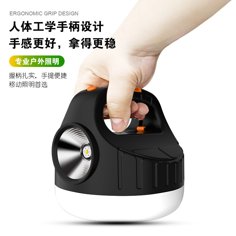 Outdoor lighting flashlight, ultra-bright multi-functional camping lamp, USB tent lamp, camping lamp, led rechargeable campsite lamp pic 19
