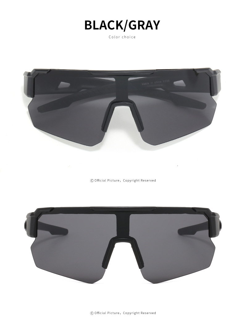 Wholesale of new cross-border UV protection sunglasses, bicycle outdoor sports cycling glasses, and colorful sunglasses pic 8