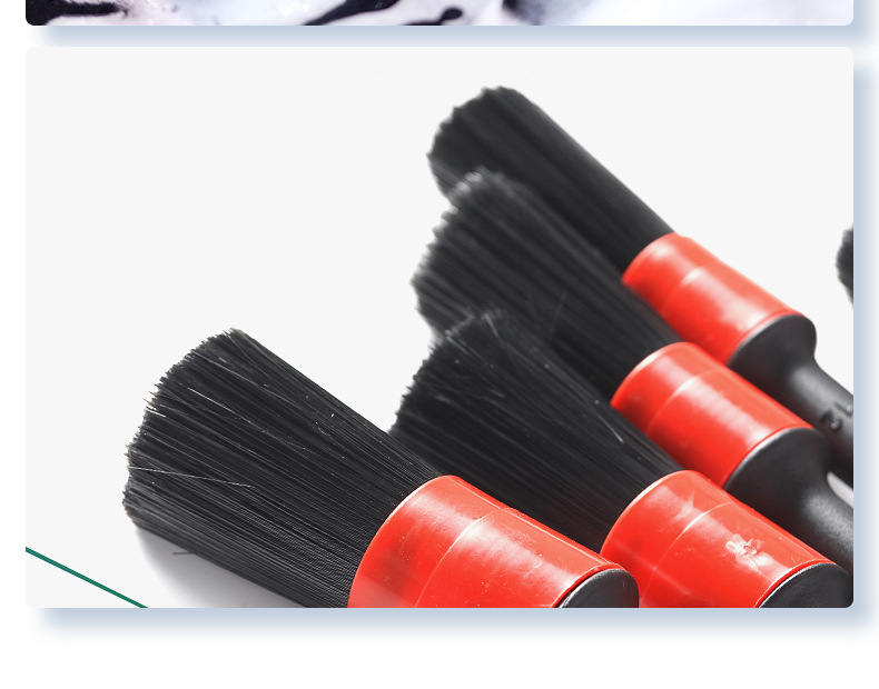 Wholesale car detail brushes, car wash brushes, soft-bristled wheel hub interior cleaning brushes, car precision cleaning and beauty tools pic 25
