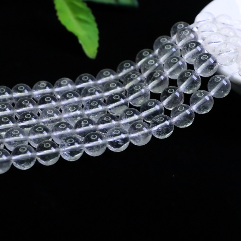 Aiyu Natural 3A White Crystal Bracelet White Asei White Ghost Semi-finished Product Handmade Loose Beads Wholesale AY5031905 pic 5