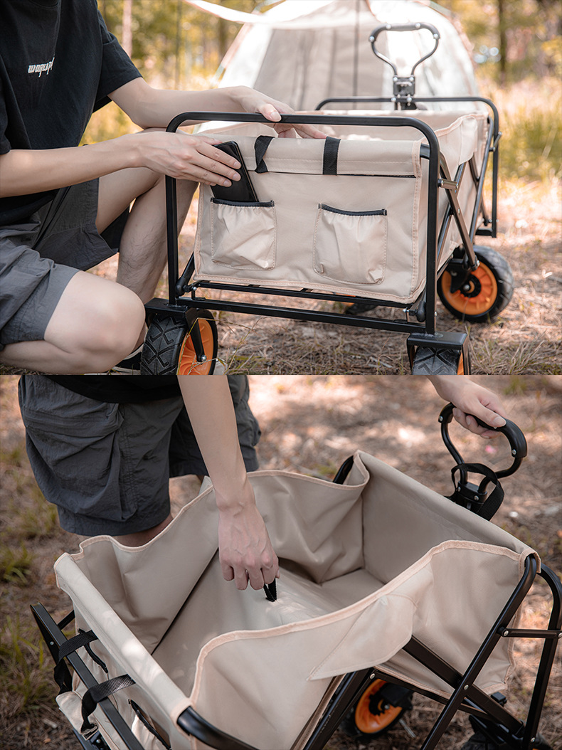 Dacheng Camping Cart Desktop Version Folding Portable Campsite cart accessories Outdoor camping trolley Picnic cart accessories pic 11