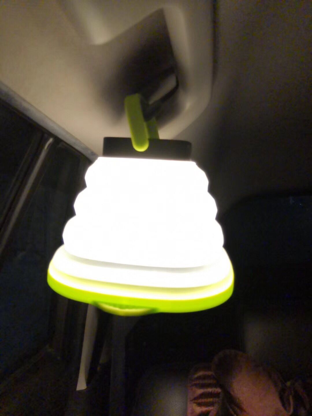 Outdoor portable USB charging foldable LED camping lamp, solar camping lamp, retractable hanging silicone tent lamp pic 26
