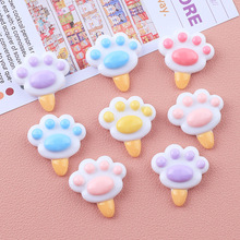 外贸高货色系配件 diy奶油胶自制手机壳水杯贴发夹饰品树脂材料详情1