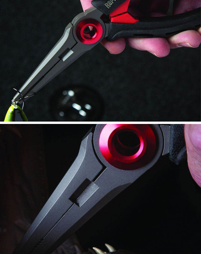 Rapala RCD series 6-inch magnetic spring lure fishing pliers with eagle beak pliers and sleeves fishing tools pic 6