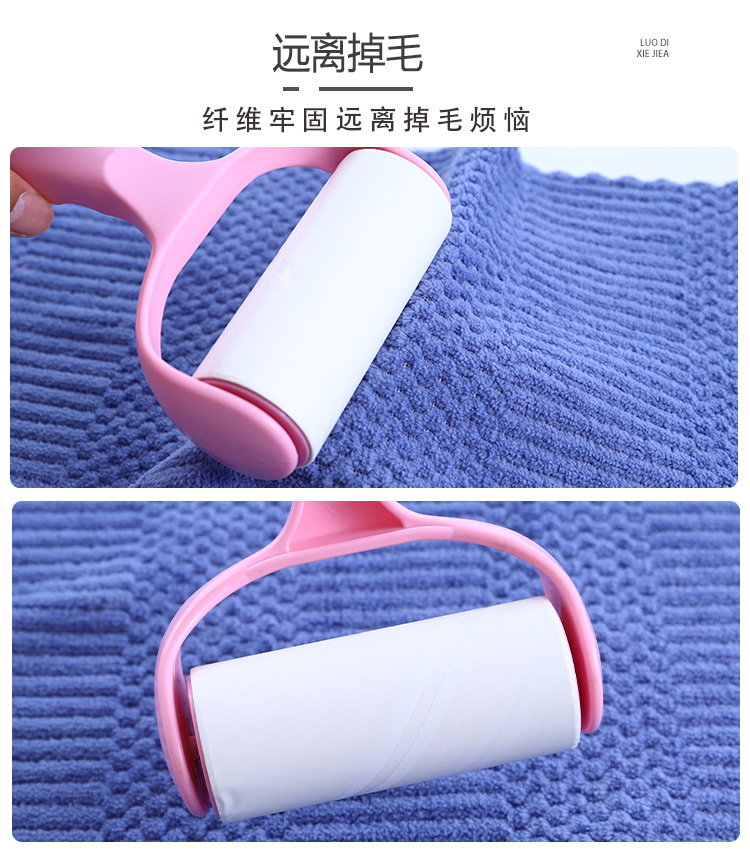 National Trend factory wholesale warp knitted coral fleece towels, thickened, water-absorbent, soft and non-shedding, Jixiangge face wash gift towels pic 8