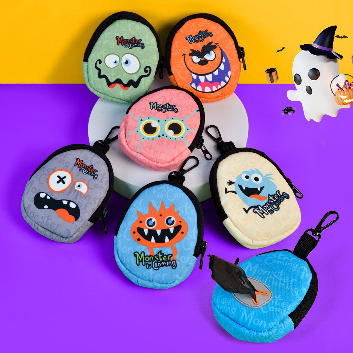 唛迪跨境新品工厂现货批发宠物猫狗项圈脖圈带装饰狗牌两件套代发详情2