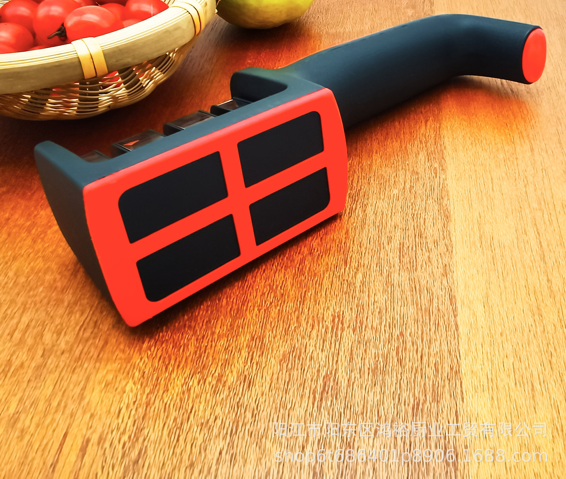 Manufacturer wholesale commercial knife sharpeners, street stall supply, three-section knife sharpeners, manual knife sharpening rods, manual pic 19