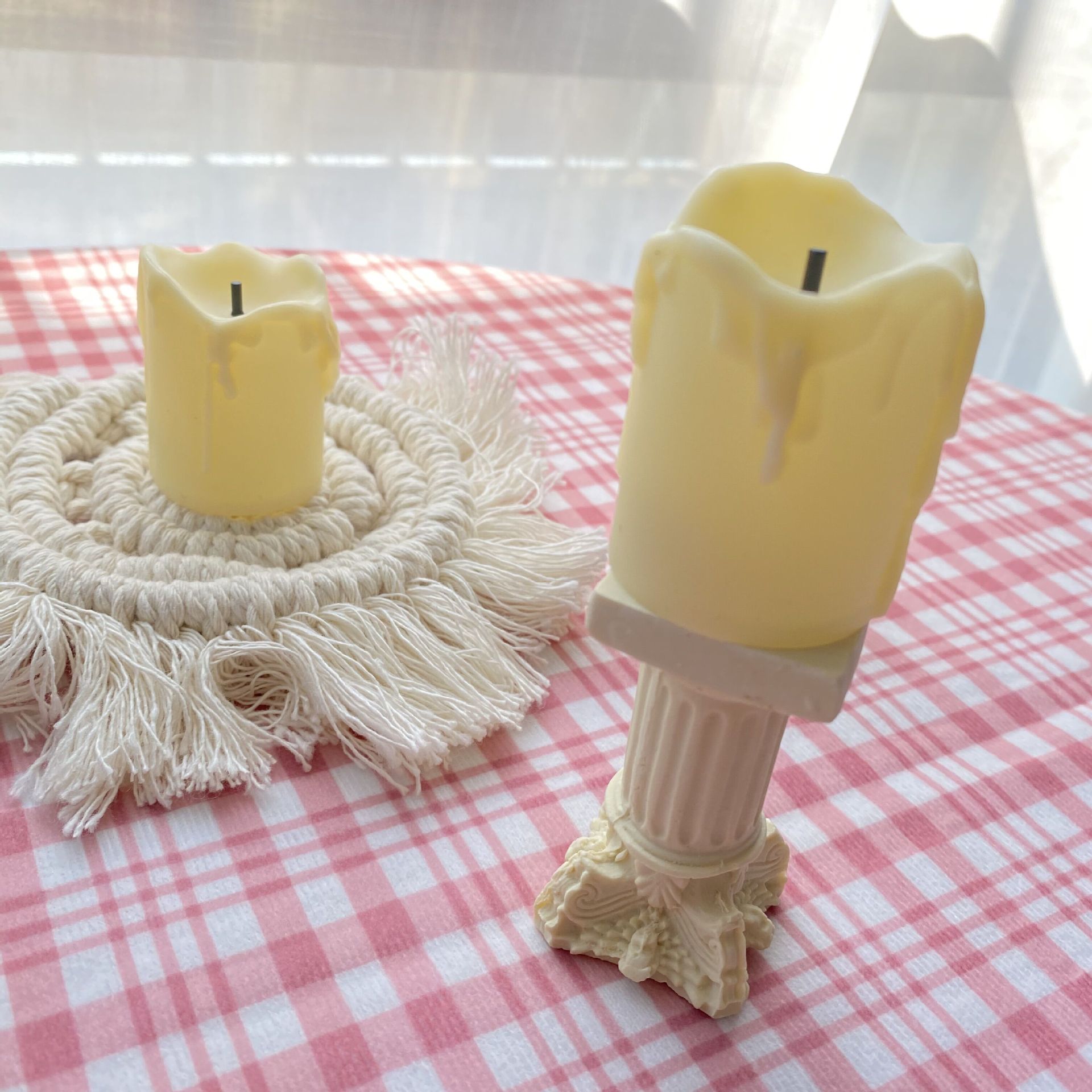Simulated LED candle lamp decorative handicrafts and ornaments pic 3