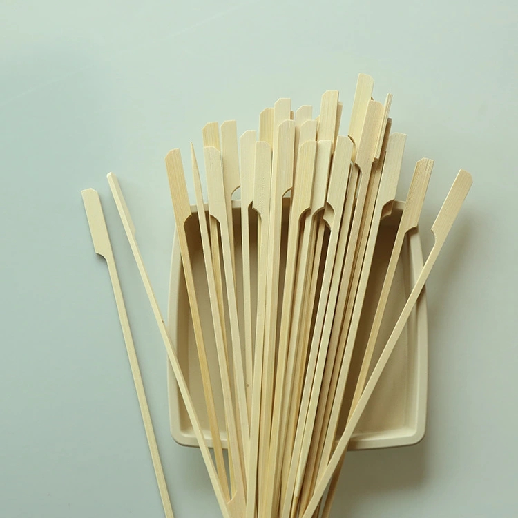 关东煮青皮竹签烧烤签子竹串批发青皮圆杆铁炮串详情8