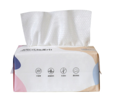Our factory and store independently produce and sell embossed style, pull-out thickened cotton disposable face towels, cleansing and wiping towels pic 4
