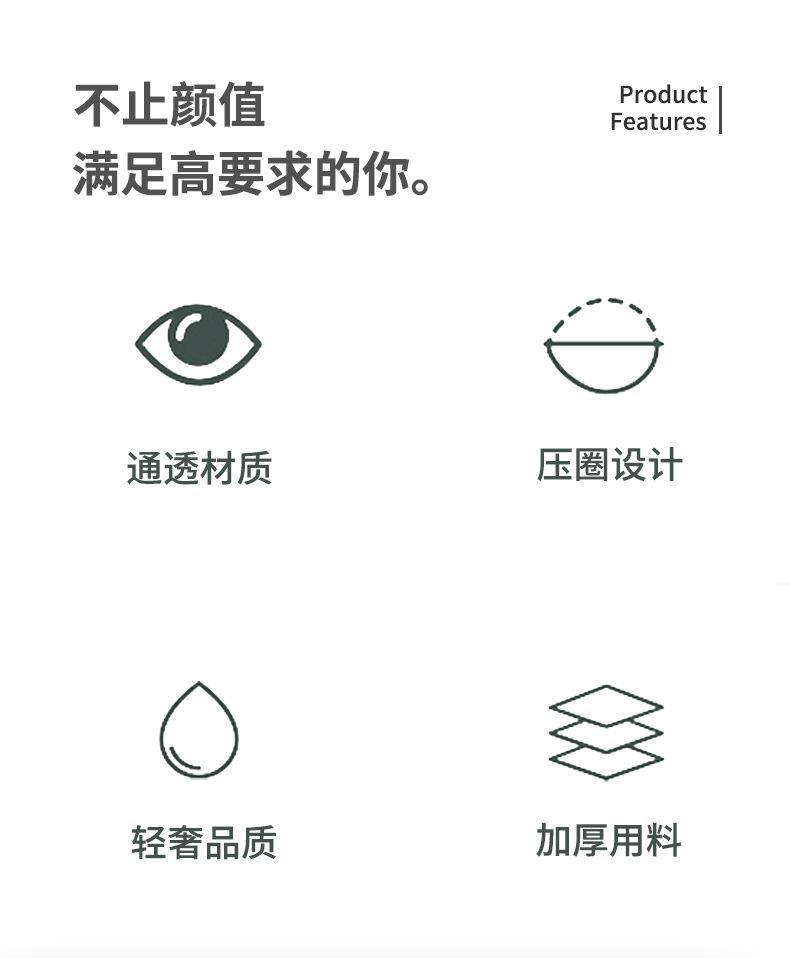 垃圾桶家用透明PET大号方形压圈i厨房客厅办公室纸篓垃圾桶高颜值详情3