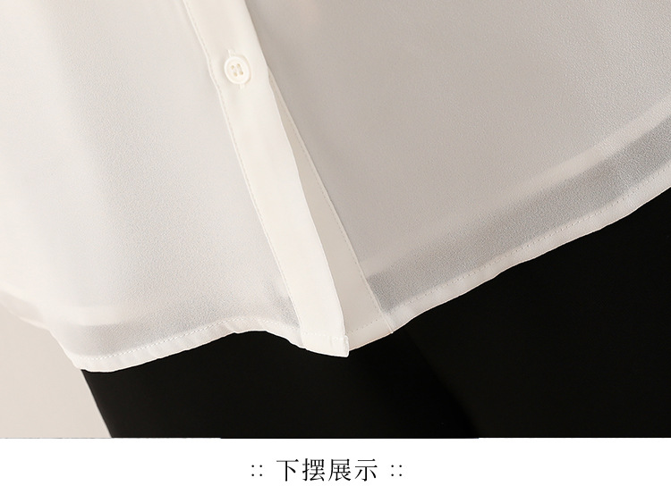 This is a new 2023 autumn collection of women's shirts with a unique design sense and a flowing collar. It features a lace and patchwork blouse for women pic 23