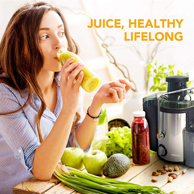 Cross-border sokany4000 juicer, a household multi-functional juice residue separation stainless steel fully automatic juice original juicer pic 6
