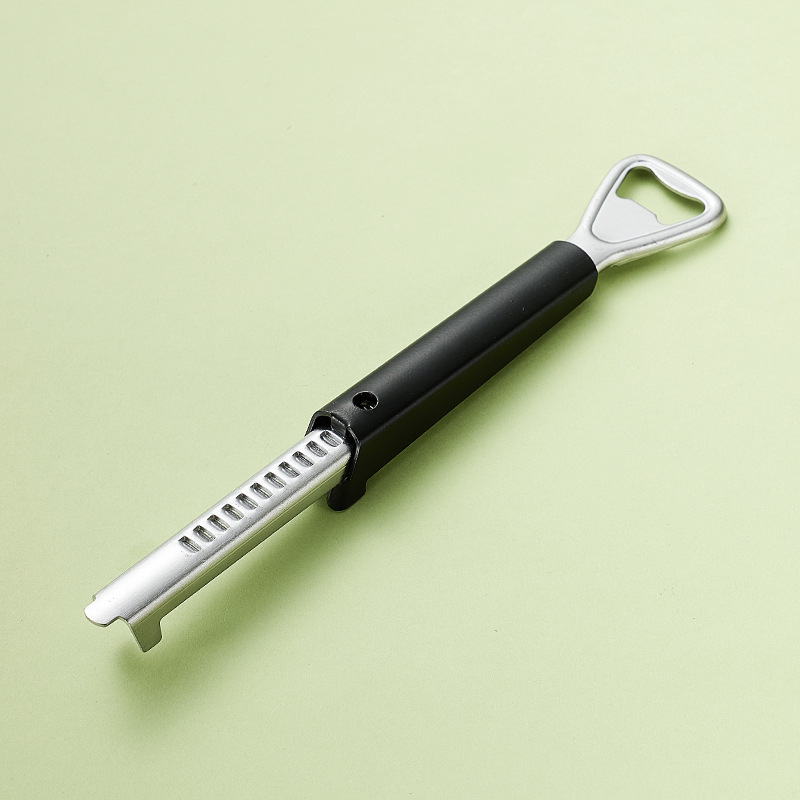 Stainless steel can opener, household effortless can twister, kitchen beer bottle opener, multi-purpose beer opener pic 2