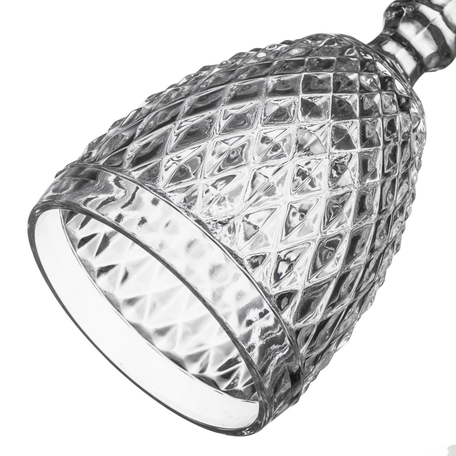 厂家批发浮雕菠萝花纹玻璃果汁杯红酒杯 婚礼酒吧KTV用详情10