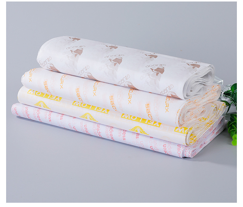 14/17克服装礼品拷贝包装纸鞋子圣诞包装蜡纸彩色ins风雪梨纸印刷详情4