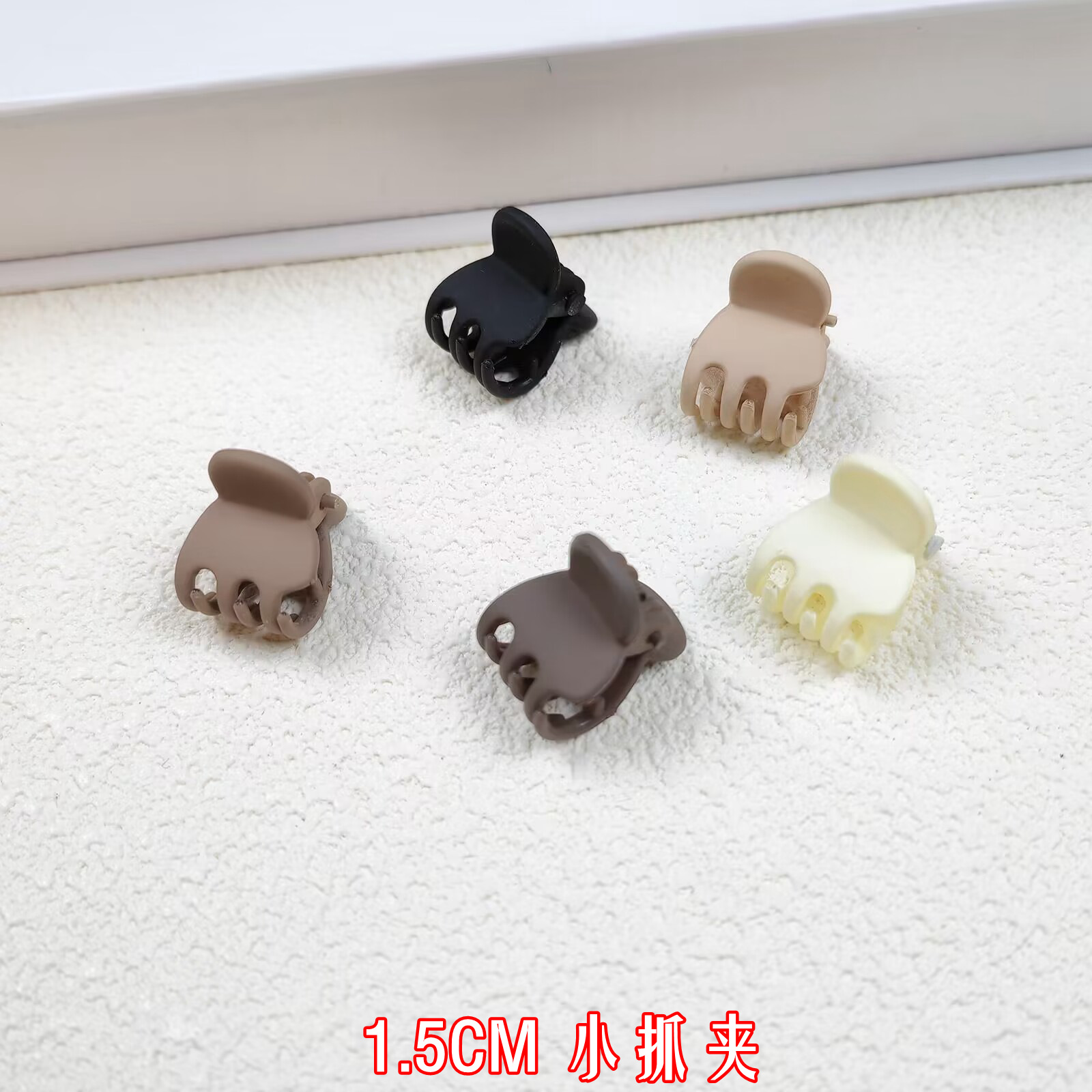 2.5cm迷你小夹子头饰侧边发夹公主头小号抓夹刘海夹韩版彩发饰女详情6