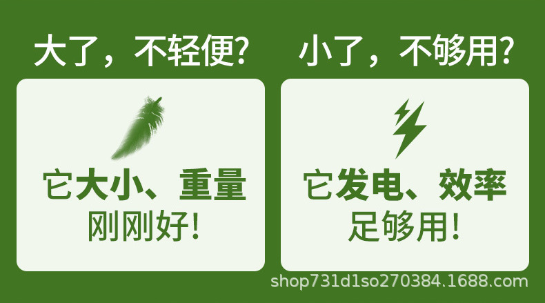 400-watt high-power portable folding bag for solar panels, 18V outdoor mobile phone charger, battery power bank pic 4