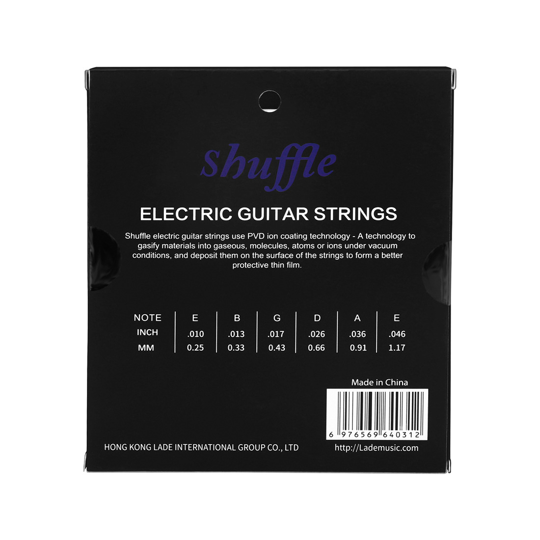 Shuffle guitar strings EM10 electric guitar strings 1 set of 6 electric guitar strings, complete set of coated steel strings wholesale pic 9