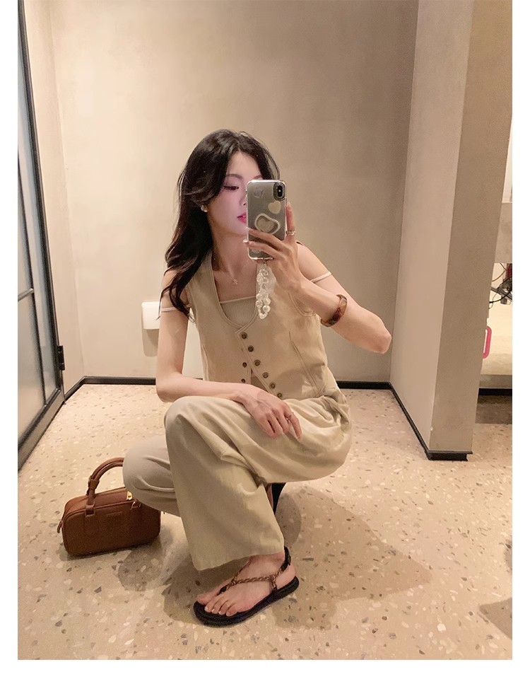 葡萄妈闪闪水钻~罗马风平底绳结百搭夹趾外穿人字拖凉鞋女夏季款详情46