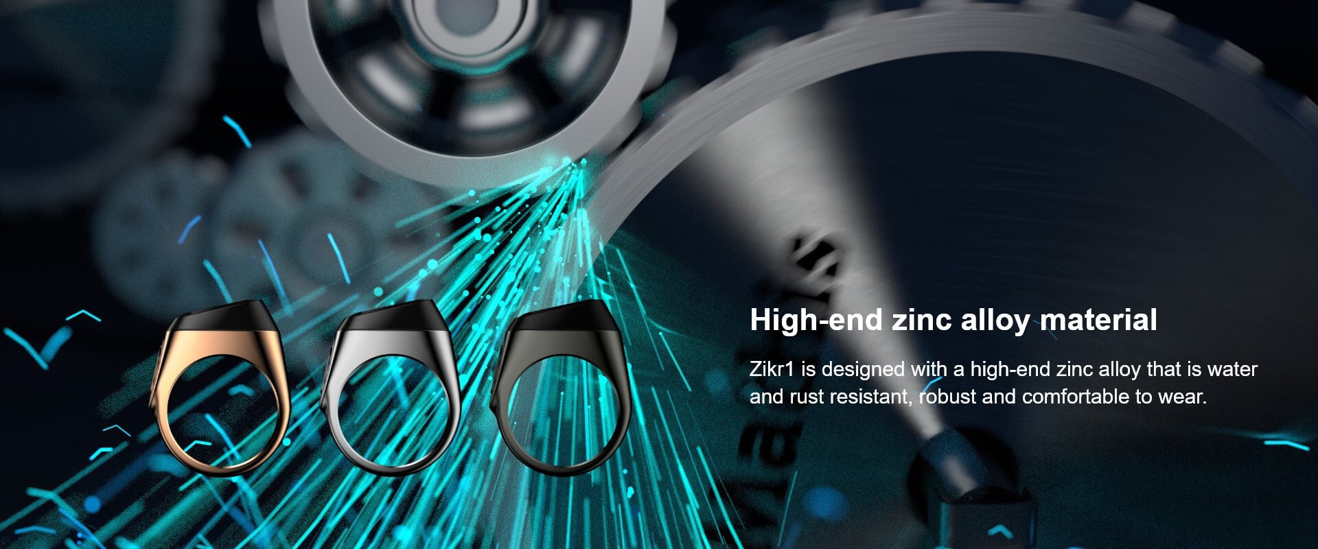 smart ring Bluetooth Ring counter iqibla counter smart tasbih Zikr ring pic 2