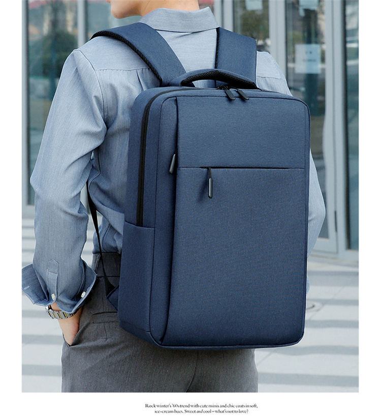 批发米版电脑背包 17寸电脑包大容量双肩包 可做背包 可定 制LOGO详情20