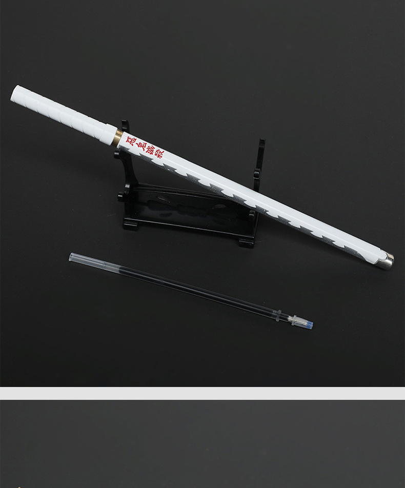 鬼灭之刃武器中性笔创意卡通玩具可换芯 动漫周边学生文具桌面摆件详情11