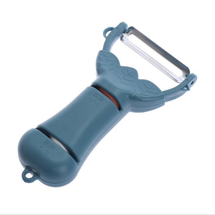 Multi-purpose knife and peeler, two-in-one peeler, two-in-one knife sharpener, carrot, apple and fruit peeler pic 1