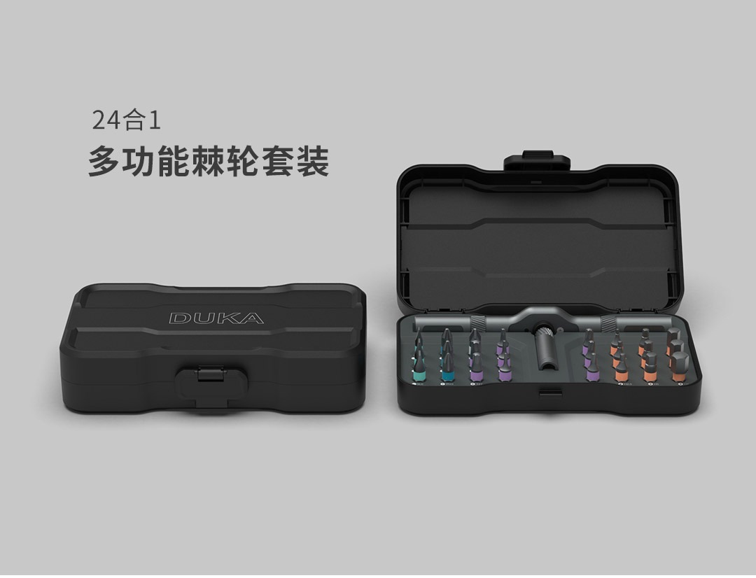 Duke Youpin RS1 Multi-purpose ratchet Screwdriver Set, Duke 24-in-1 tool supports drop shipping pic 18