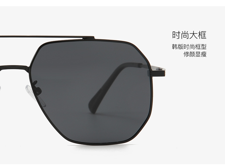 Classic retro metal polarized sunglasses of the same style as those for Xiaohongshu and Douyin live streaming, driving, fishing and UV protection sunglasses pic 24