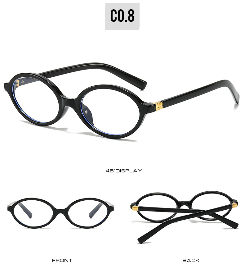 24爆款欧美时尚椭圆小框墨镜女高级感太阳镜女跨境批发sunglasses详情14