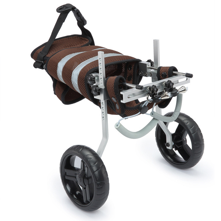 Pet supplies: Pet dog rehabilitation walking assistance vehicle, puppy disability vehicle, pet two-wheeled mobility scooter, pet stroller pic 84